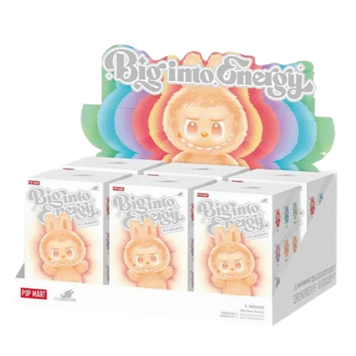 POP MART The Monsters Big into Energy Series-Vinyl Plush