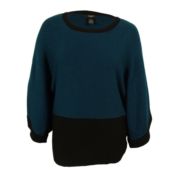 Alfani colorblock sweater clearance