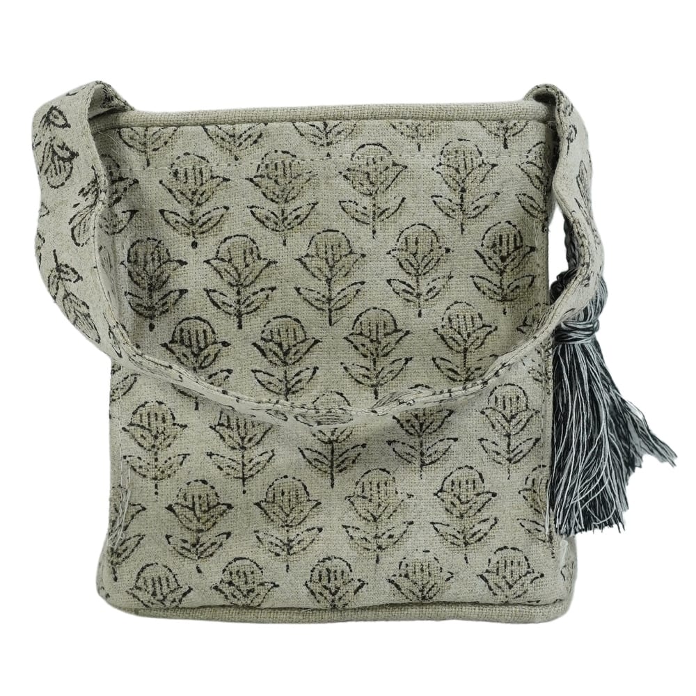 Fabdivine Handmade Floral Room Décor Nursery Storage Basket