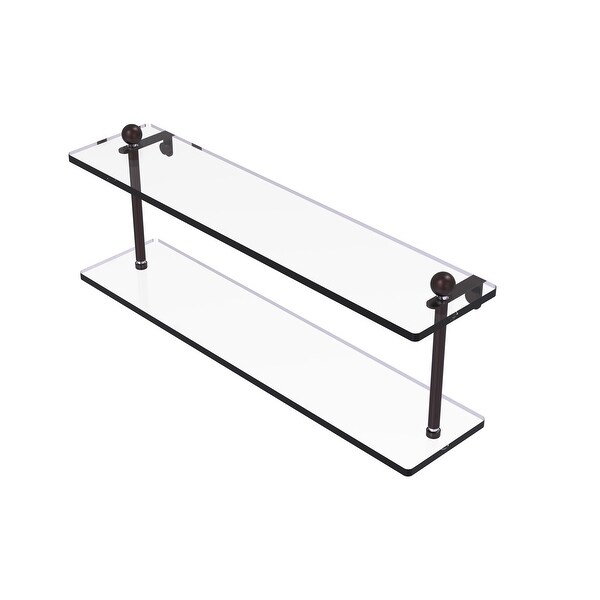 Allied Brass Two Tiered Glass Shelf