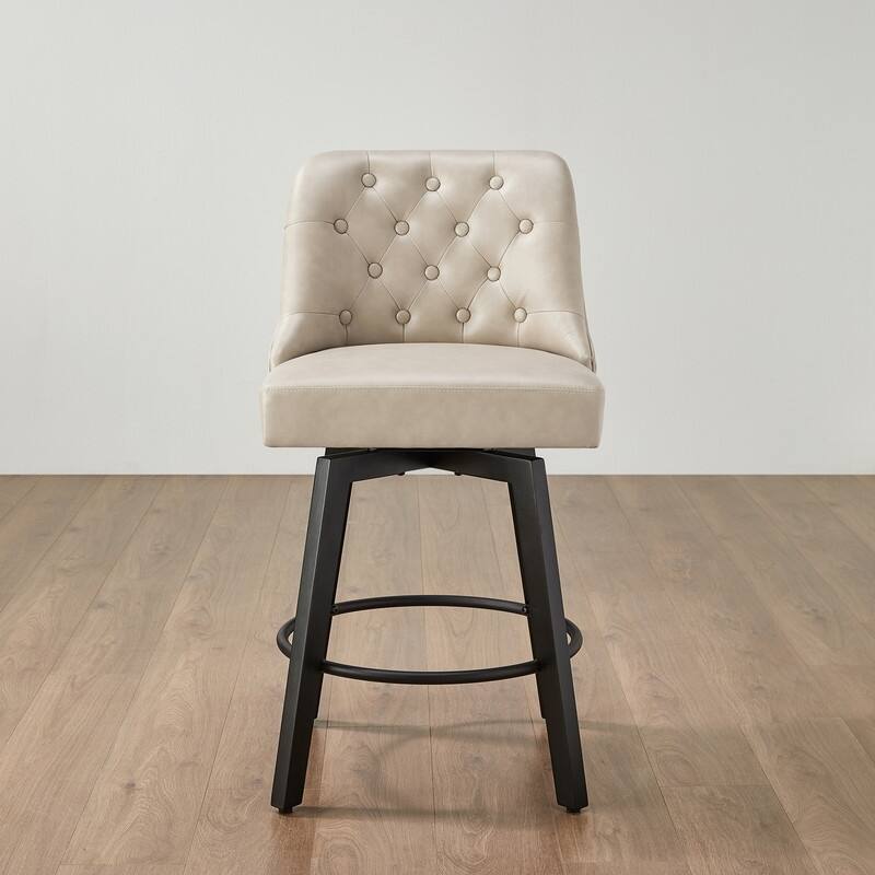 Chris 26 inch Swivel Counter Height Bar Stool Set