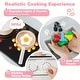 preview thumbnail 16 of 18, Costway Kids Kitchen Playset with Light up Stove & Cooking Sounds Oven - See Details