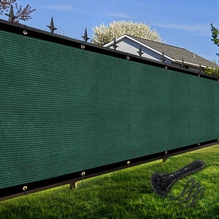 Artpuch Green Fence Privacy Screen Windscreen Shade Fabric Cloth HDPE ...