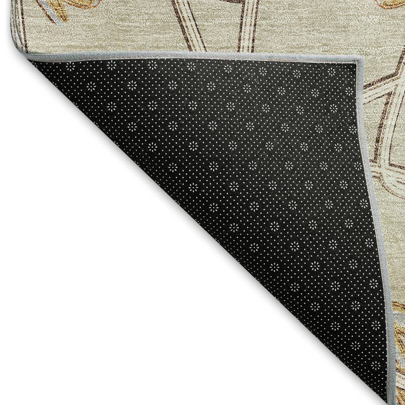 Premium Washable Super Soft Contemporary Tangle Mayfield Rug