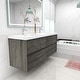 preview thumbnail 38 of 39, Selina 60" Wall Mounted Vanity with Double Sink