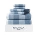 preview thumbnail 1 of 4, Nautica Oak Lake Cotton Blue 6 Piece Towel Set - 6 Piece