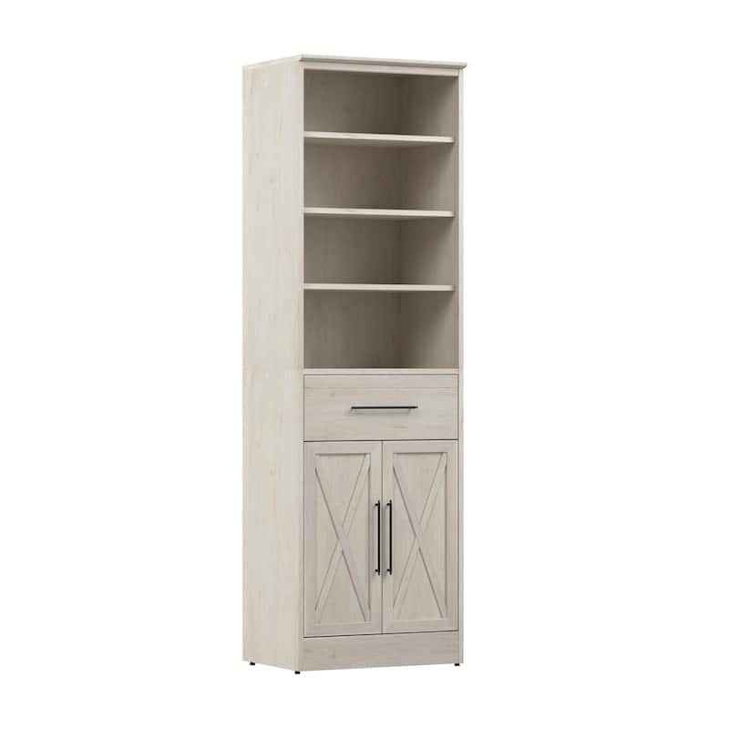 Key West 25W Closet Organizer with Drawer and Doors by Bestar