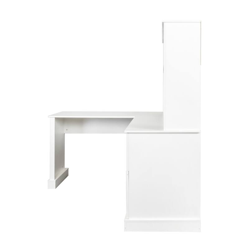 Home Office Computer Desk with Hutch