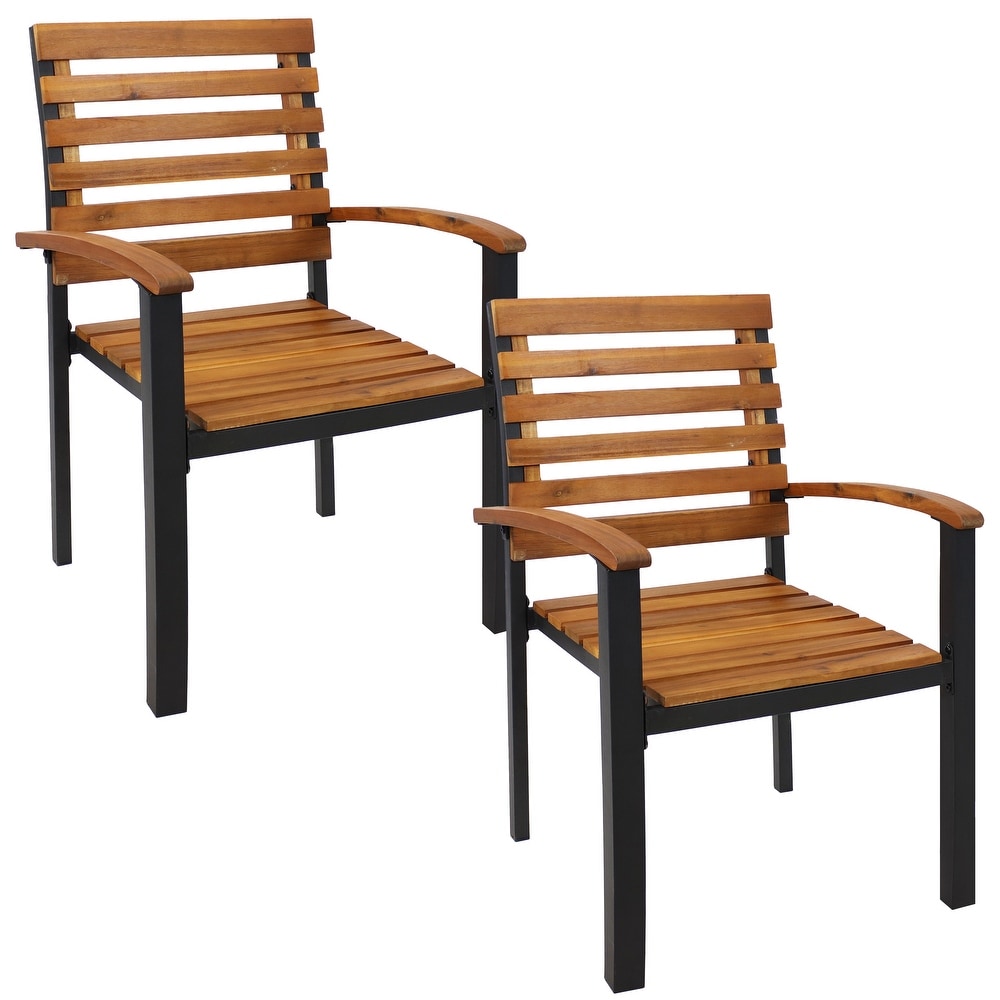 Sunnydaze Decor Outdoor Dining Chairs - Bed Bath & Beyond | Sessel