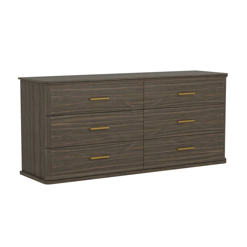 Clifford 60 In 6 Drawer Bedroom Dresser