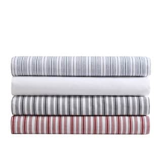 Nautica Percale Cotton Fully Elastic Fitted Sheet - Bed Bath & Beyond ...