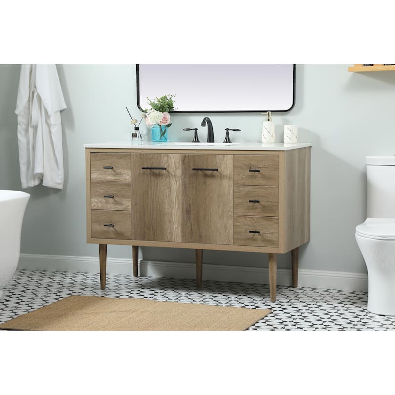 Fern 36 - 48 Inch Single Bathroom Vanity