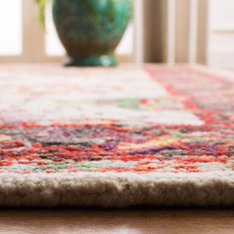 SAFAVIEH Handmade Trace Summer Oriental Wool Rug