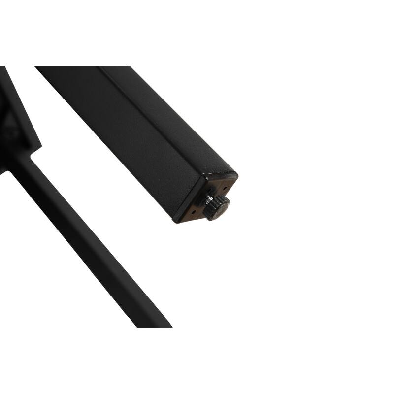 Patio Dining Set 5-Piece Wicker Outdoor Table and Chairs with Square Steel Tabletop Patio Table and Chairs Set