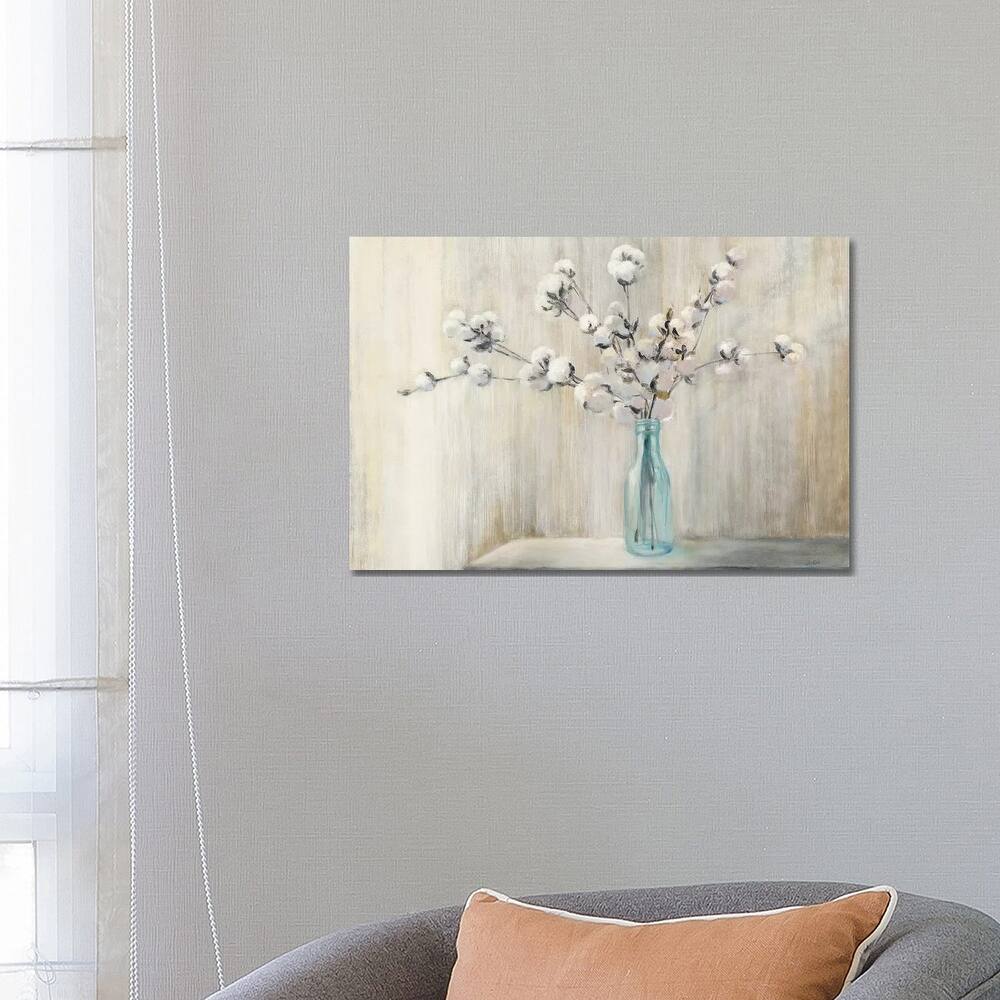 iCanvas "Cotton Bouquet" by Julia Purinton Canvas Print