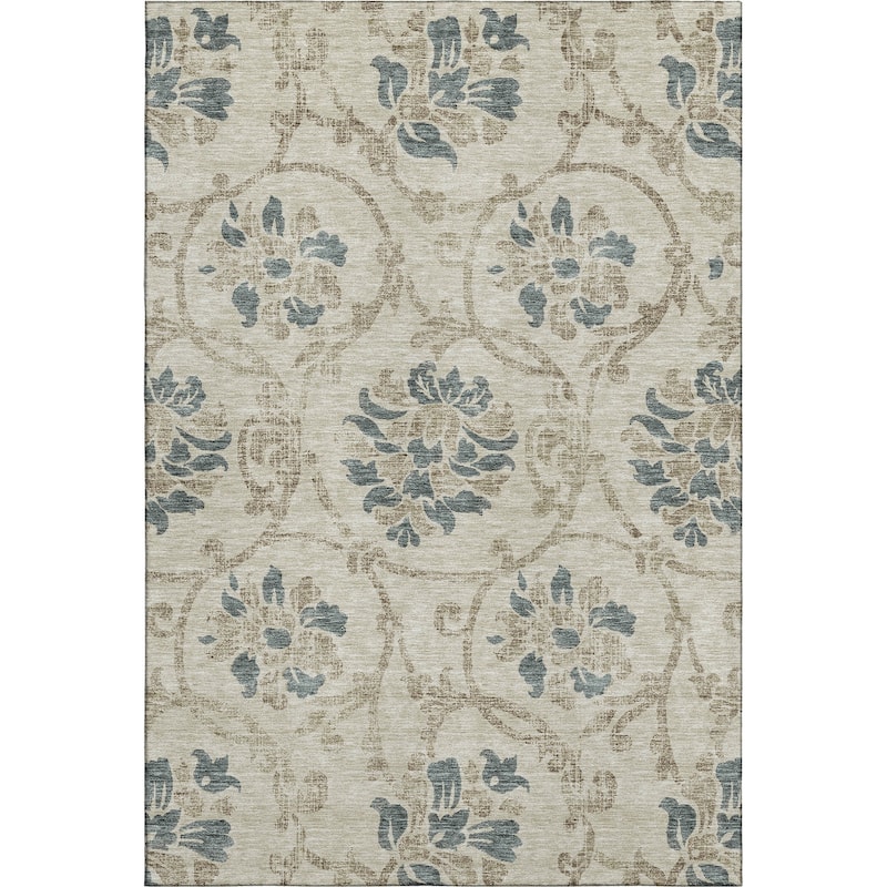 Premium Washable Super Soft Persian Floral Mayfield Rug