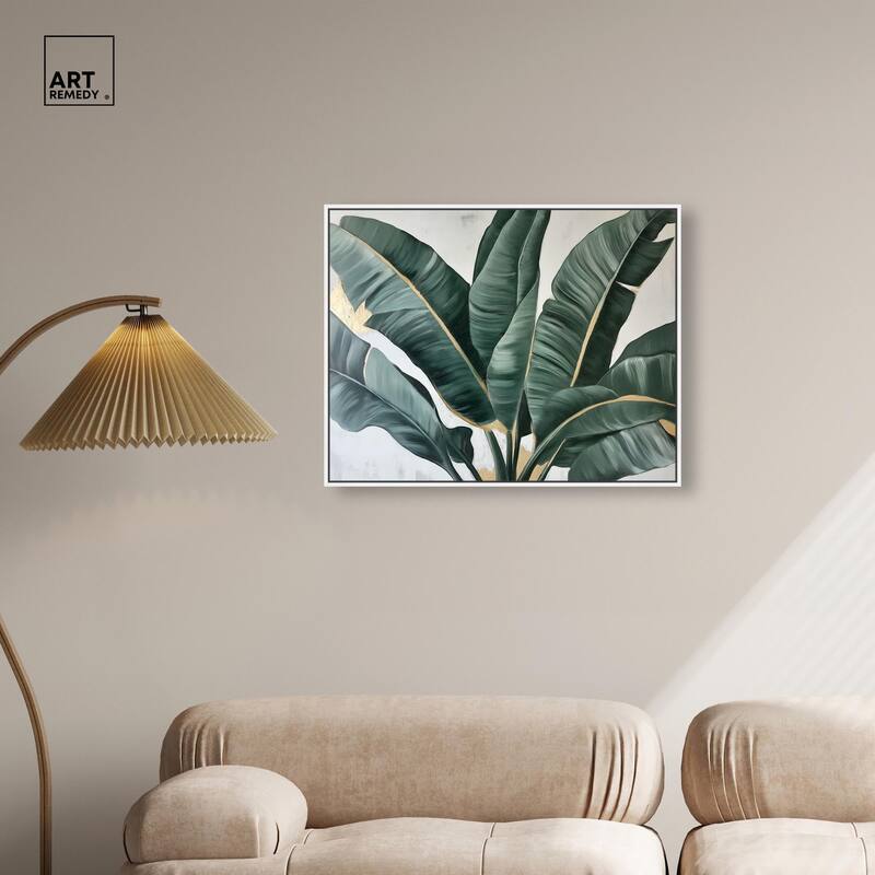 Jungle Jewel Jade II Canvas by Art Remedy