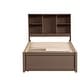 preview thumbnail 9 of 41, Twin Size Platform Bed Heavy Duty Wood Platform Bed with Bookcase Headboard and 2 Drawers, Built-in USB Port for Bedroom