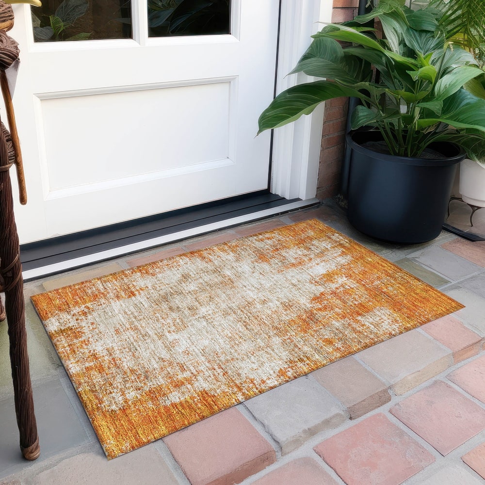 Machine Washable Indoor/ Outdoor Chantille Rug