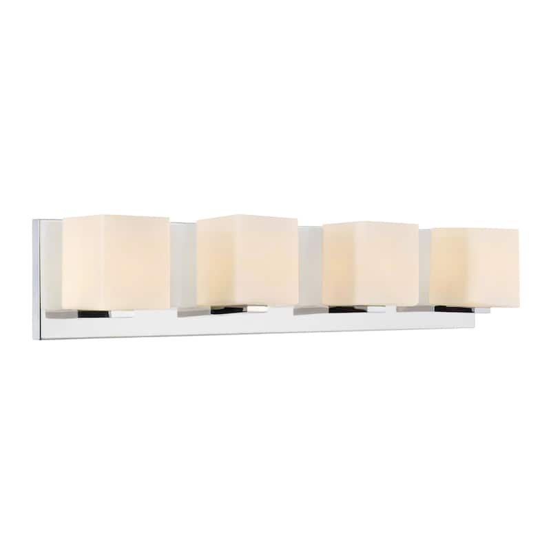 Cristini 4 Light Satin Nickel Bathroom Sconce - Satin Nickel
