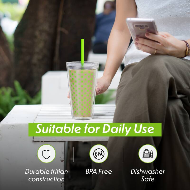 Copco Minimus Tumbler With Removable Straw And Double Wall Insulation - 24 oz.