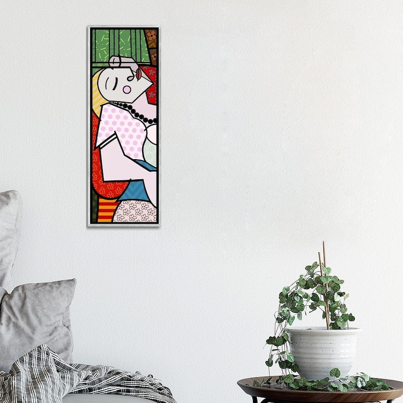 iCanvas "The Rest (After Pablo Picasso)" by 5by5collective Framed