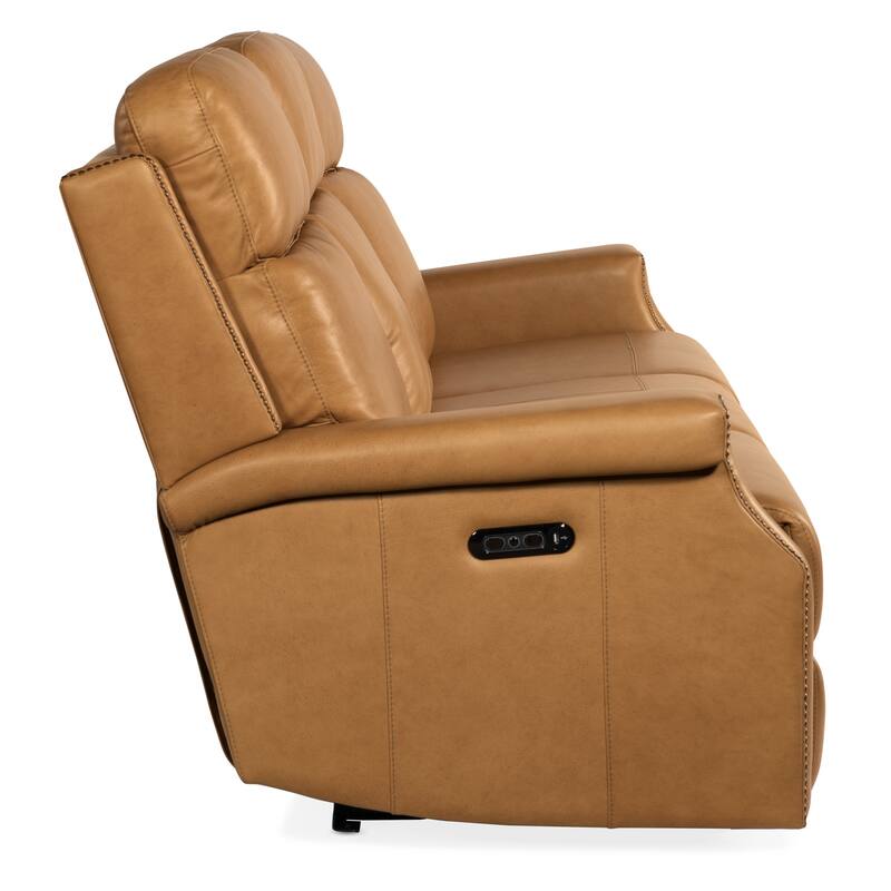 Hooker Furniture SS106-PHZ3 81" Wide Leather Sofa