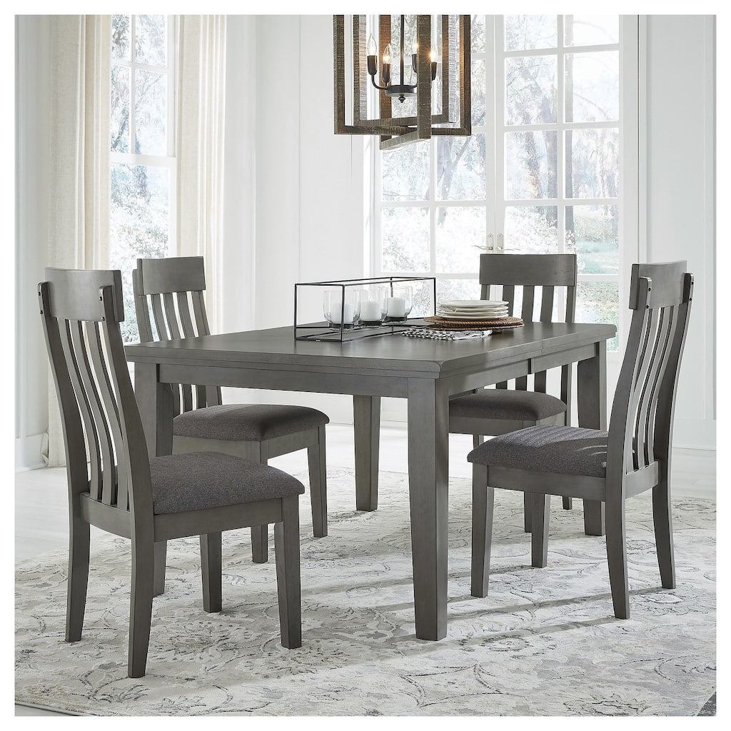 Hallanden Gray Upholstered Dining Chair, Set of 2 - 20"W x 23"D x 41"H