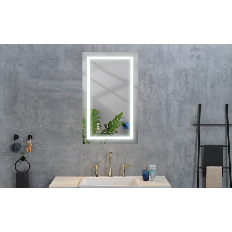 LED Bathroom Mirror with Front and Backlight