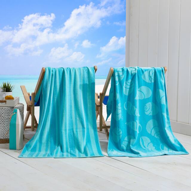 Luxurious Cotton Printed Beach Towel