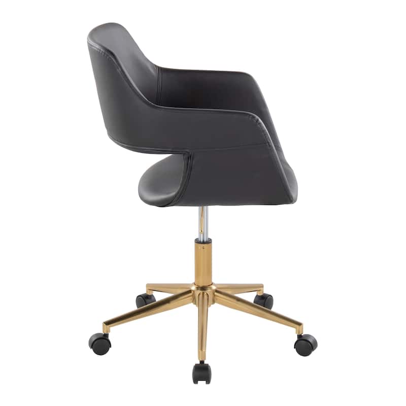 Carson Carrington Vallen Adjustable Task Chair with 5-Star Base