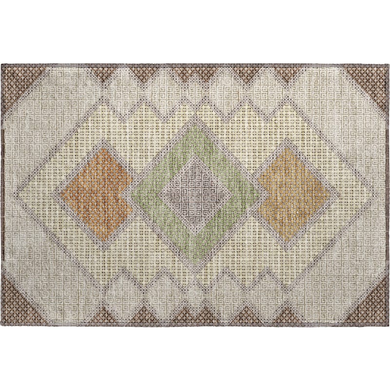Premium Washable Super Soft Modern Global Mayfield Rug