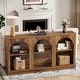 preview thumbnail 14 of 43, 63-Inch Farmhouse Console Table with 3 Tier Storage