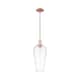 Option Antique Copper / Clear Deco Swirl