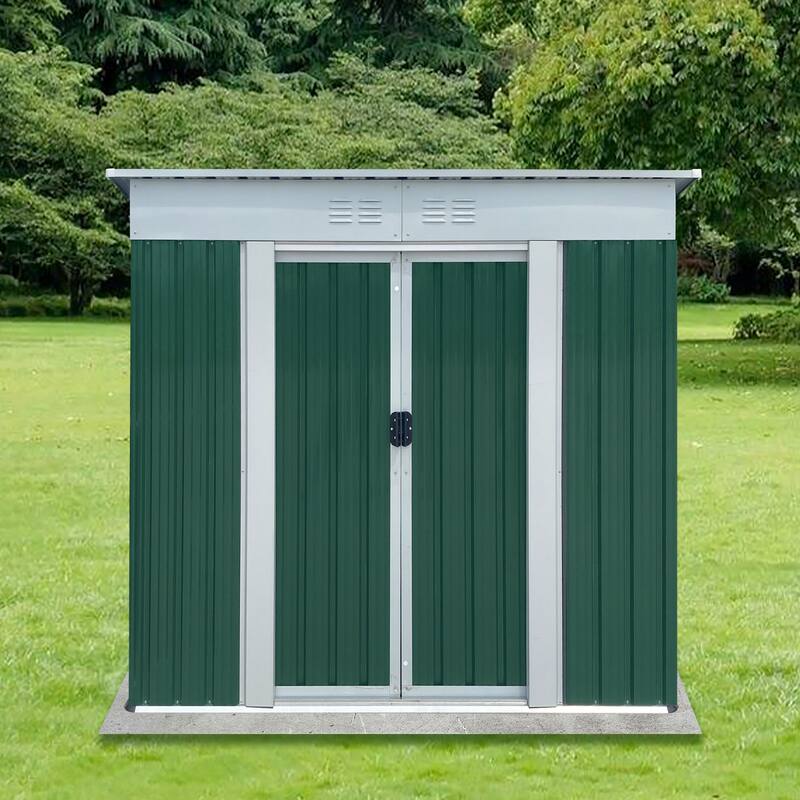 Outdoor Storage Sheds 6FTx4FT Pent Roof