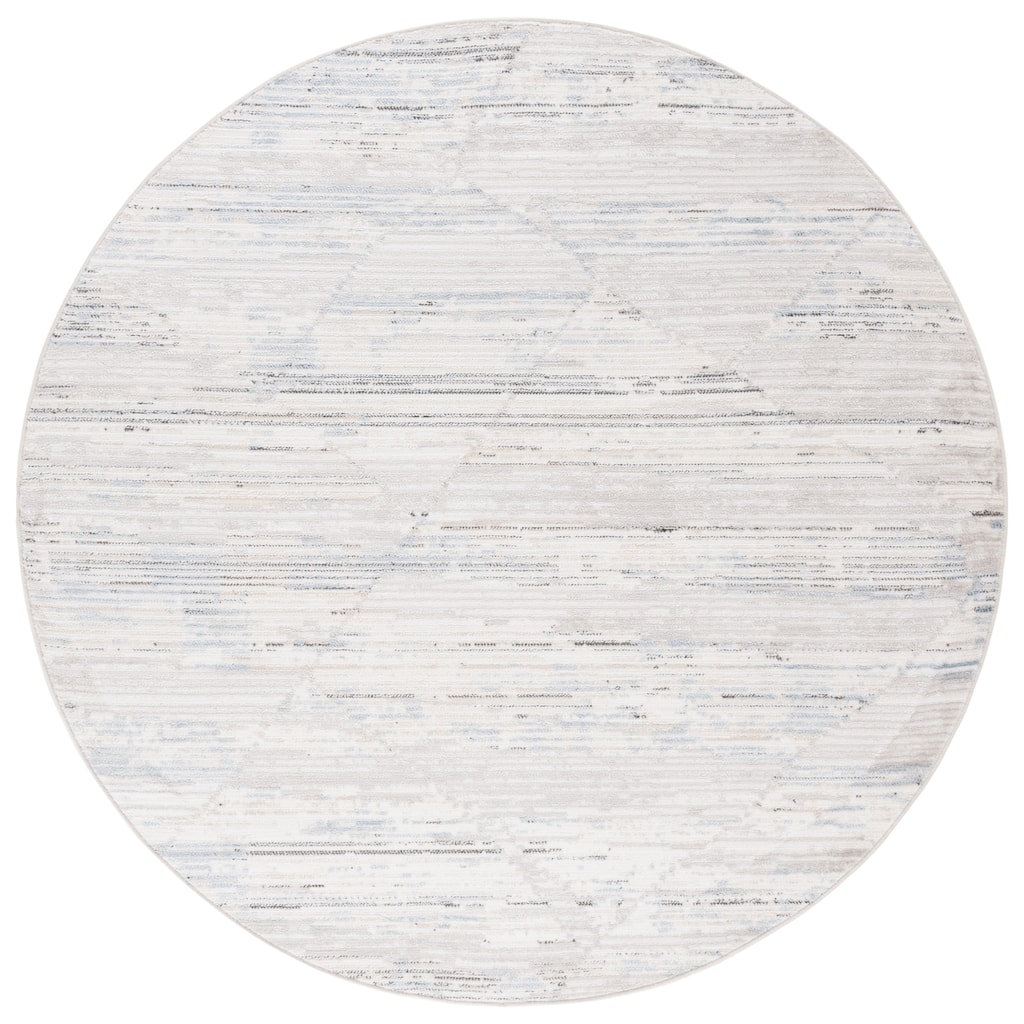 SAFAVIEH Quincy Vitore Modern Contemporary Abstract Rug - 6'7" Round