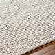 preview thumbnail 12 of 20, Dawley Handmade Solid Neutral Wool Area Rug