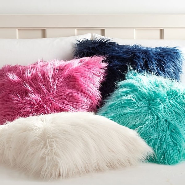 Luxury Series Faux Fur Pillow Cover. Opens flyout.