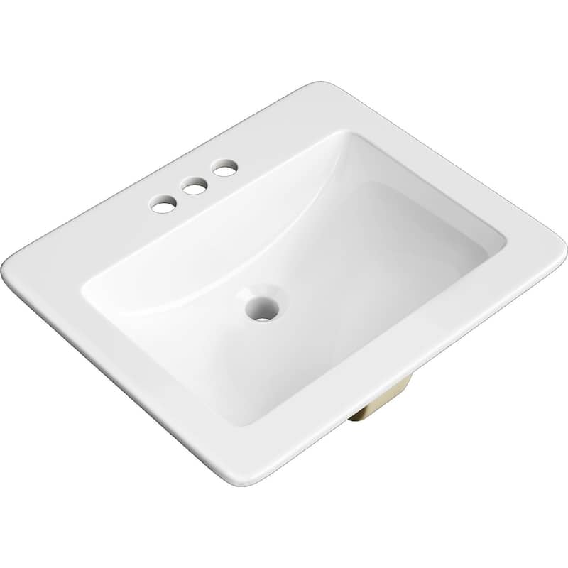 PROFLO Self Rimming Bathroom Sink