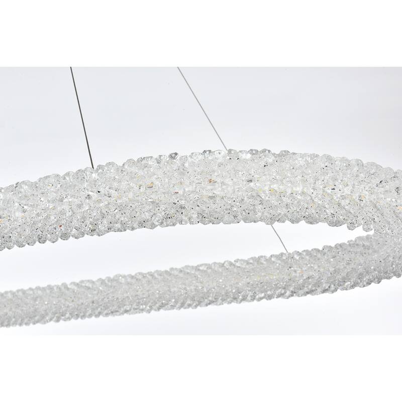 Indigo Home 51 inch Adjustable LED Chandelier