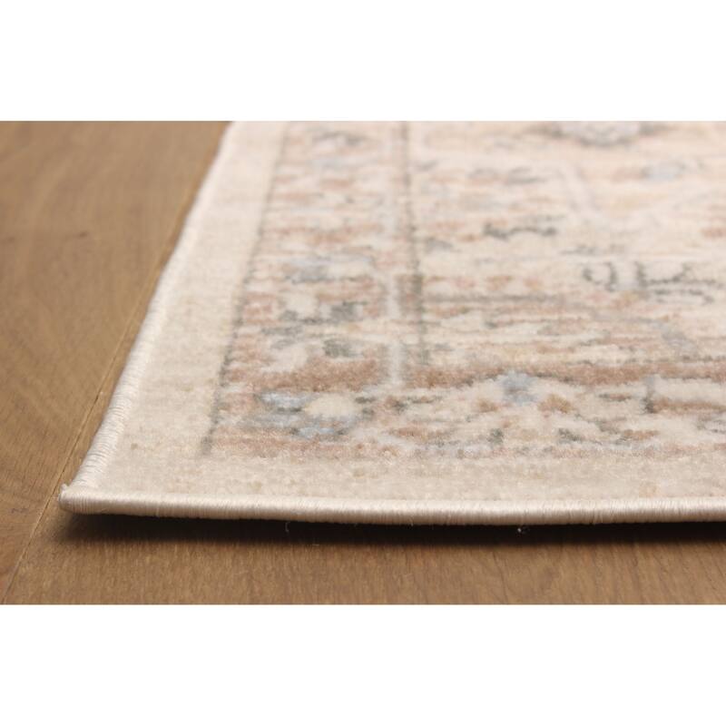 ECARPETGALLERY Machine Woven Arden Beige Area Rug