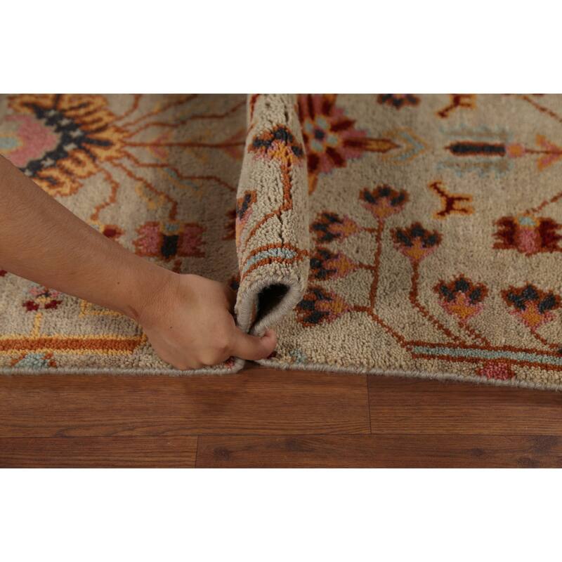 Kazak Indian Runner Rug Handmade Wool Carpet - 2'7"x 9'6"