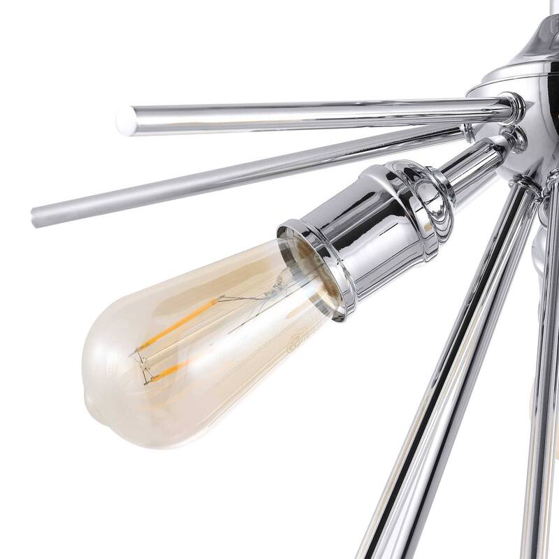 Sputnik Chandeliers 3-Light Flush Mount Pendant Lamp