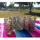 preview thumbnail 3 of 4, Dos Suenos Hand Blown Mexican Tequila Glasses - Set of 6 Confetti Design Tequila Shot Glasses (2 oz each)