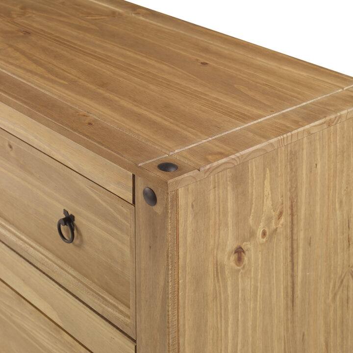 Wood Dresser 4 Drawers Chest Corona | Furniture Dash