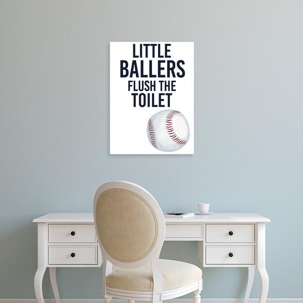 Easy Art Prints Studio W's 'Little Ballers IV' Premium Canvas Art