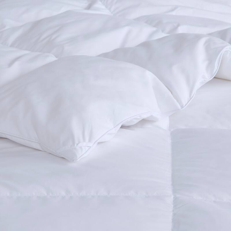 Madison Park Heavy Warmth Goose Feather and Down Oversize Comforter