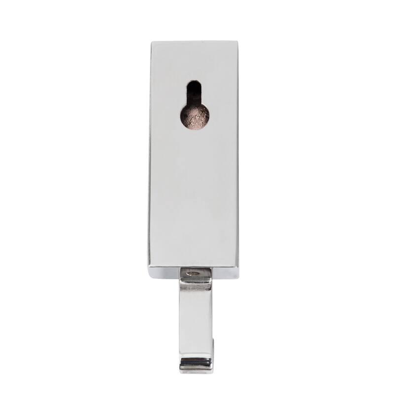 Varaluz Stopwatch Oval Powder Room Mirror - Polished Nickel - Polished Nickel