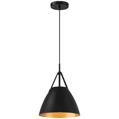 Access Lighting Tanner 1 Light Pendant - Matte Black