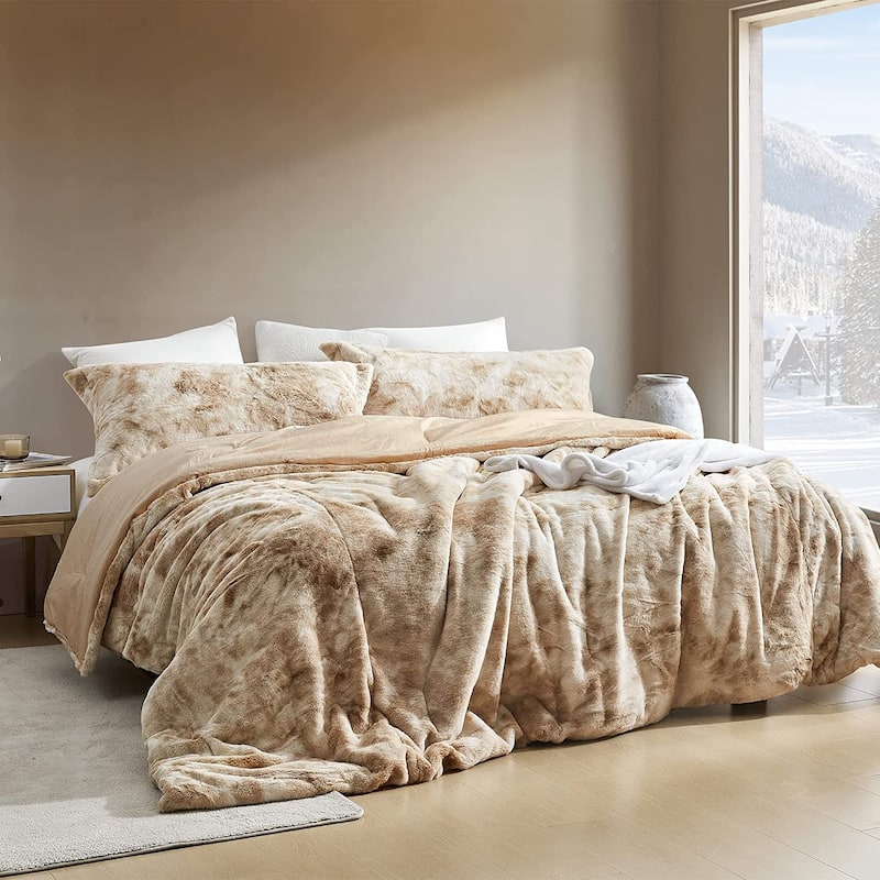 Lamb's Ear® - Coma Inducer® Oversized Comforter Set - Sandstorm - Oversized Queen